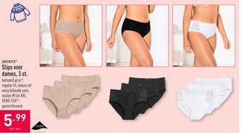 ALDI Queentex Slips voor dames 3st aanbieding