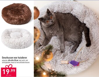 ALDI Donutkussen voor huisdieren aanbieding