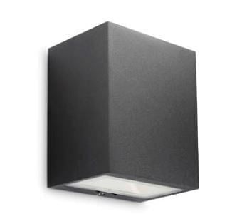 Brico Philips wandverlichting Flagstone zwart 3x1W aanbieding