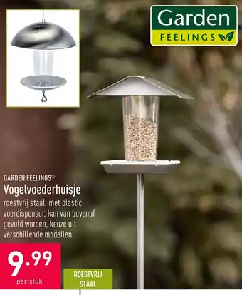 ALDI Garden Feelings Vogelvoederhuisjes aanbieding