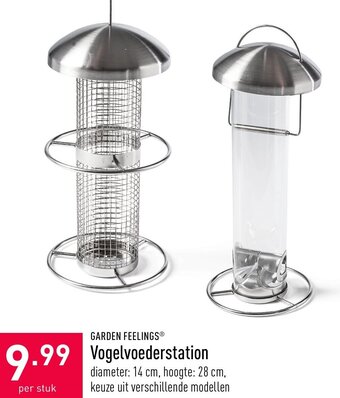 ALDI Garden Feelings Vogelvoederstation aanbieding
