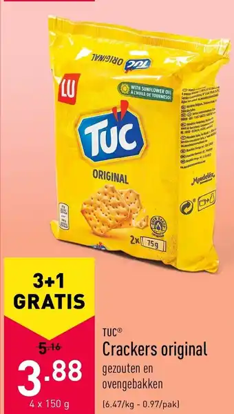 LU Tuc Crackers original 4*150g