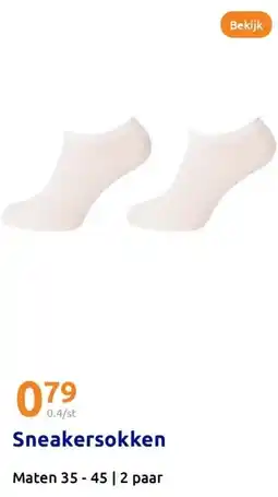 Action Sneakersokken aanbieding