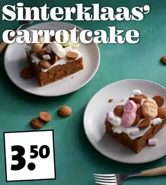 Sinterklaas' carrotcake