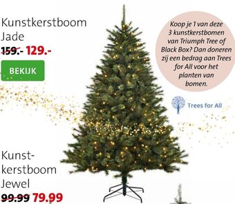 Intratuin Kunstkerstboom Jade aanbieding