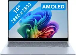 Coolblue Samsung Galaxy Book4 Edge Copilot+ PC NP940XMA-KB1BE Azerty aanbieding