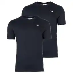 Decathlon Heren Fila Brod Sport T-shirt 2-pack aanbieding