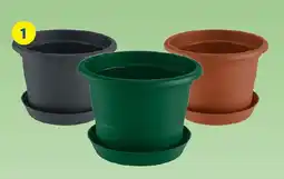 Lidl Parkside Bloempot met Onderschaal aanbieding