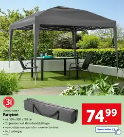 Lidl Livarno Home Partytent aanbieding
