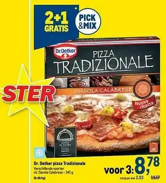Dr. oetker pizza tradizionale diavola calabrese