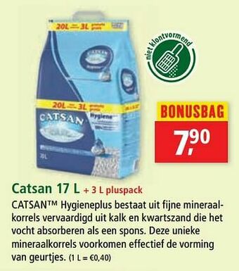 Maxi Zoo Catsan aanbieding