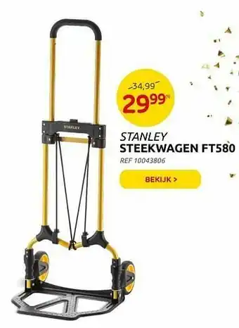 Brico Stanley steekwagen ft580 aanbieding