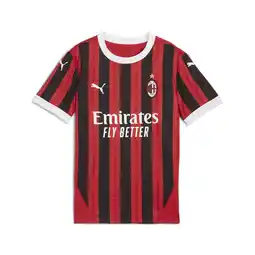 Decathlon AC Milan 24/25 thuisshirt voor jongeren PUMA For All Time Red Black aanbieding