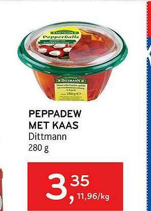Alvo Peppadew Met Kaas Dittmann aanbieding