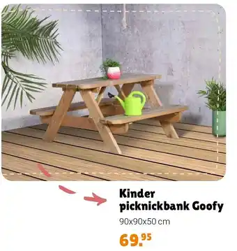 Europoint Kinder picknickbank Goofy aanbieding