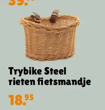 Europoint Trybike Steel rieten fietsmandje aanbieding