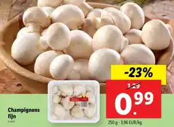 Lidl Champignons fijn aanbieding