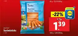 Lidl Nautica surimisticks aanbieding