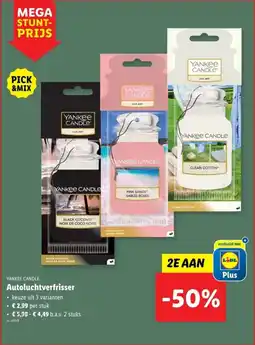 Yankee cand autoluchtverfrisser e