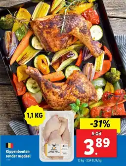 Lidl Kippenbouten zonder rugdeel aanbieding