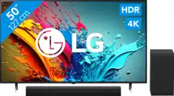 Coolblue LG 50QNED85T6A (2024) + Barre de Son aanbieding