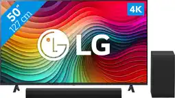 Coolblue LG 50NANO81T6A (2024) + Barre de son aanbieding