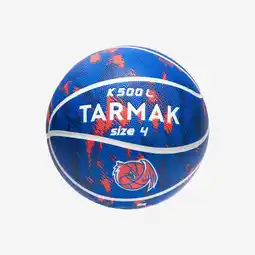 Decathlon Basketbal maat 4 kinderen K500 blauw oranje aanbieding