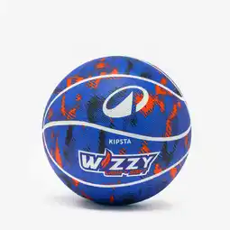 Decathlon Basketbal maat 4 kinderen K500 blauw oranje aanbieding