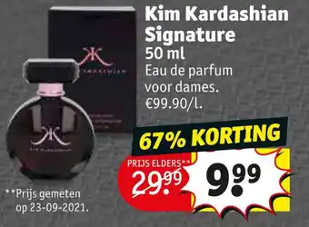 Kruidvat Kim Kardashian Signature 50ml aanbieding