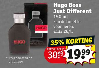 Hugo Boss Deep Red 90ml promotie bij Kruidvat