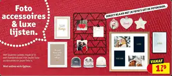 Kruidvat Foto accessoires & luxe lijsten aanbieding