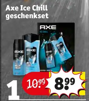 Kruidvat Axe Ice Chill geschenkset aanbieding