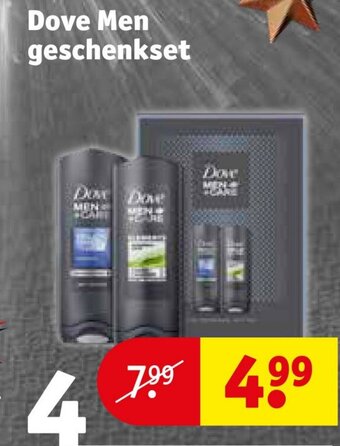 Kruidvat Dove Men geschenkset aanbieding