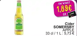 Cora Somersby apple cider aanbieding