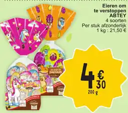 Cora Abtey eieren om te verstoppen aanbieding