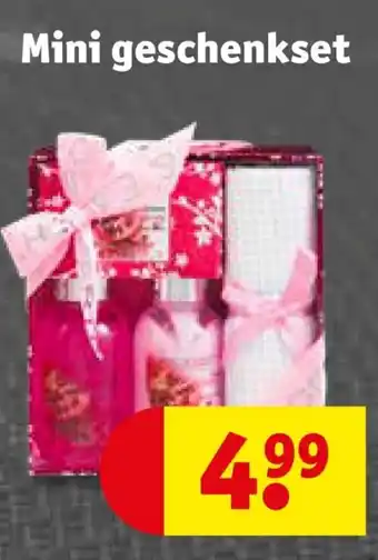 Kruidvat Mini geschenkset aanbieding