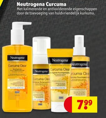 Kruidvat Neutrogena Curcuma aanbieding