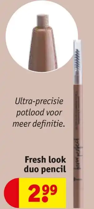 Kruidvat Fresh look duo pencil aanbieding
