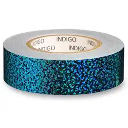 Decathlon Tape voor Hoepels voor Ritmische Gymnastiek CRYSTAL INDIGO 20mm*14m aanbieding