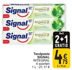 Tandpasta Signal Integral