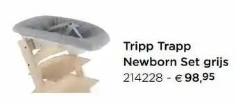 Dreambaby Tripp trapp newborn set grijs aanbieding