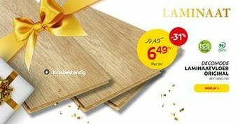 Brico Laminaatvloer original aanbieding