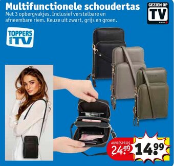 Kruidvat Multifunctionele schoudertas aanbieding