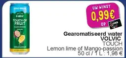 Cora Gearomatiseerd water VOLVIC aanbieding