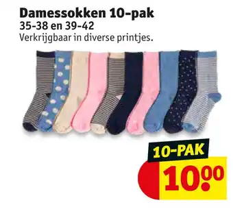 Kruidvat Damessokken 10-pak aanbieding