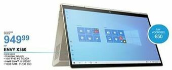 AUVA Hp envy x360 2q0z0ea#uug aanbieding