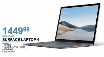 AUVA Microsoft surface laptop 4 5bt-00041 aanbieding