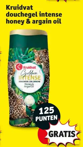 Kruidvat Douchegel intense honey & argain oil aanbieding