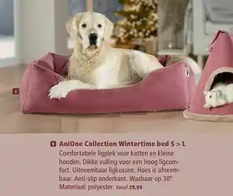 Maxi Zoo Anione collection wintertime bed s > l aanbieding