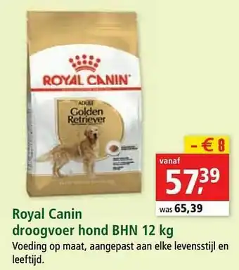 Maxi Zoo Royal canin droogvoer hond bhn aanbieding